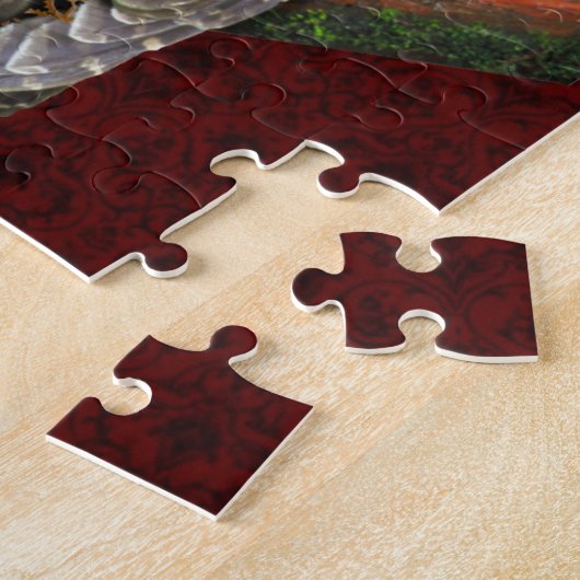 SteamPunk Eule Puzzle (Seite)