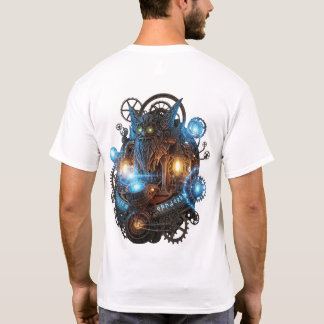 Steampunk-Eulen-Wächter-T-Shirt T-Shirt