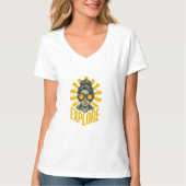 Steampunk Explorer T-Shirt (Vorderseite)