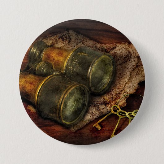 Steampunk - Extendo Optik Button (Vorderseite)