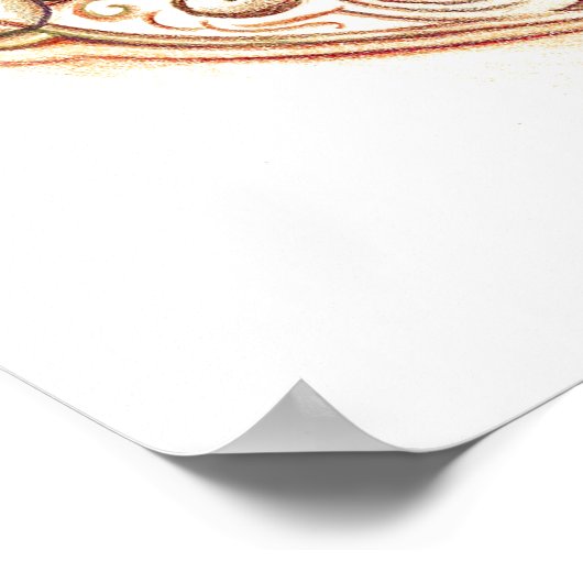 Steampunk Eye on U Poster (Ecke)