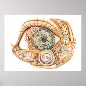 Steampunk Eye on U Poster (Vorne)