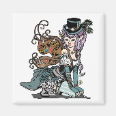 Steampunk Fairy Magnet (Vorne)