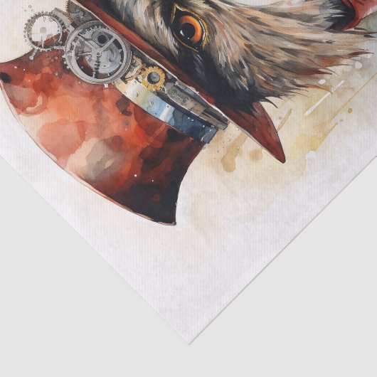 Steampunk Falcon 1 Dekoupage Paper Seidenpapier (Ausschnitt)