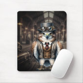 Steampunk Falcon Mousepad (Mit Mouse)
