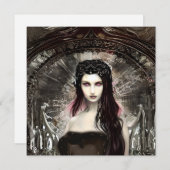 Steampunk Fallen Angel | Dunkle Kunst (Vorne/Hinten)