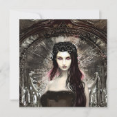 Steampunk Fallen Angel | Dunkle Kunst (Vorderseite)