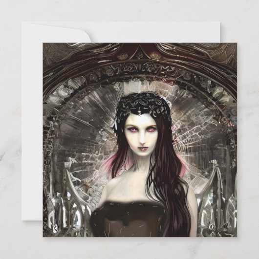 Steampunk Fallen Angel | Dunkle Kunst (Vorderseite)