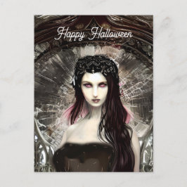 Steampunk Fallen Angel | Dunkle Kunst Postkarte