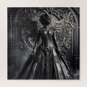 Steampunk-Fantasie-Dunkelheits-Dämonen-Mode Puzzle