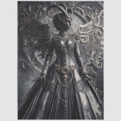 Steampunk-Fantasie-Dunkelheits-Dämonen-Mode Seidenpapier