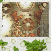 Steampunk, fantastischer steampunk Entwurf Handtuch (Gefaltet)