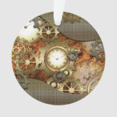 Steampunk, fantastischer steampunk Entwurf Ornament (Vorderseite)