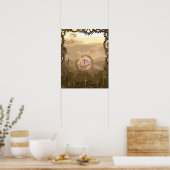 Steampunk Fantasy City Poster (Küche)