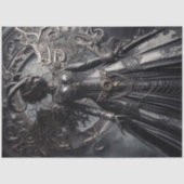 Steampunk Fantasy Darkness Demon Fashion Seidenpapier (Vorderseite)