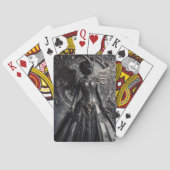 Steampunk-Fantasy-Dunkelheit-Dämonen-Mode Spielkarten (Rückseite)