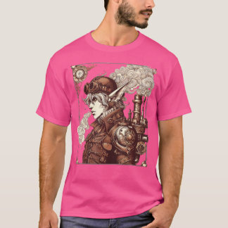 Steampunk Fantasy Elf Art T-Shirt