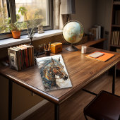 Steampunk Fantasy Horse Notizblock