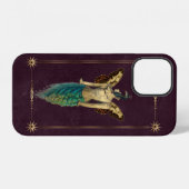 Steampunk Fantasy Peacock iPhone Hülle (Rückseite (Horizontal))