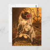 Steampunk Fantasy Postcard - außer Postkarte (Vorne/Hinten)