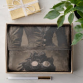 Steampunk Fantasy Woman Photo Styl DX4L Decoupage Seidenpapier (Geschenk)