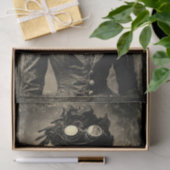 Steampunk Fantasy Woman Photo Styl DX4LF Decoupage Seidenpapier (Geschenk)