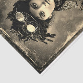 Steampunk Fantasy Woman Photo Styl DX4LF Decoupage Seidenpapier (Ausschnitt)