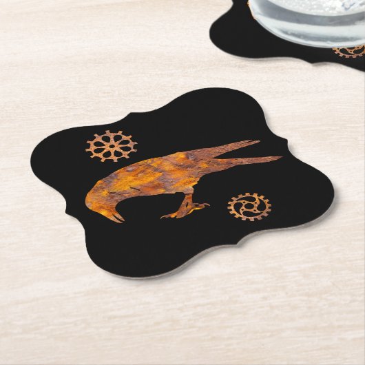 Steampunk - farbenfroh, rostfrei gepickt untersetzer (angewinkelt)