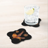 Steampunk - farbenfrohe, rostfreie Keule und Gears Untersetzer (Vor Ort)