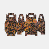 Steampunk-Farbige, rostfreie Gänge-Monogramm-Gabel Geschenkschachtel (Ungefaltet)