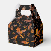 Steampunk-Farbige, rostfreie Gänge und Krähen-Gabe Geschenkschachtel (Rückseite)