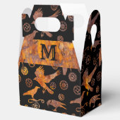 Steampunk-Farbige, rostfreie Gänge und Krähen-Gabe Geschenkschachtel (Geöffnet)