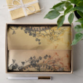 Steampunk Fee auf einer Uhr Seidenpapier (Geschenk)