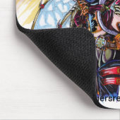 Steampunk Fee Mousepad (Ecke)