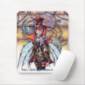 Steampunk Fee Mousepad (Mit Mouse)