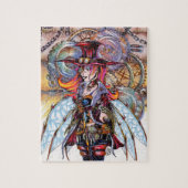 Steampunk Feen-Puzzlespiel Puzzle (Vertikal)