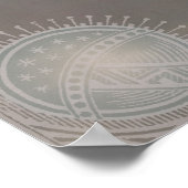 Steampunk Fiddle Strings Poster (Ecke)