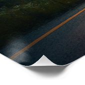 Steampunk Fire-Truck Poster (Ecke)