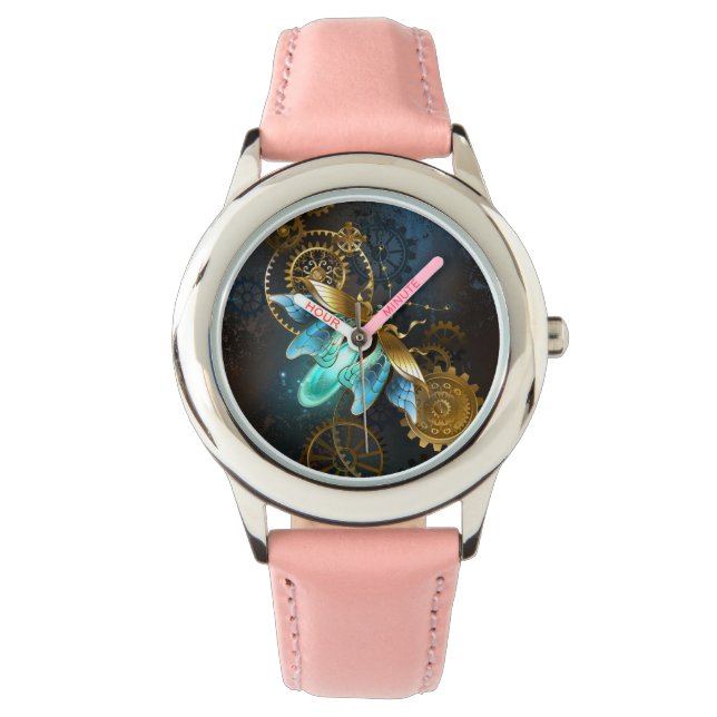 Steampunk Firefly Armbanduhr (Vorderseite)