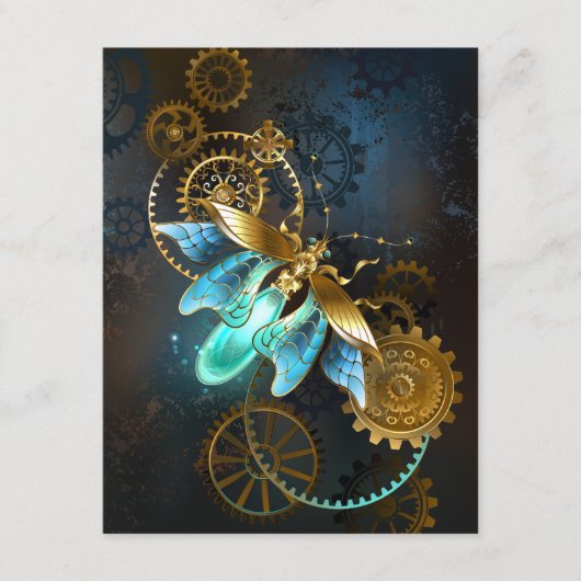 Steampunk Firefly Begleitkarte (Vorderseite)
