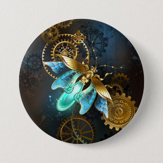 Steampunk Firefly Button (Vorderseite)