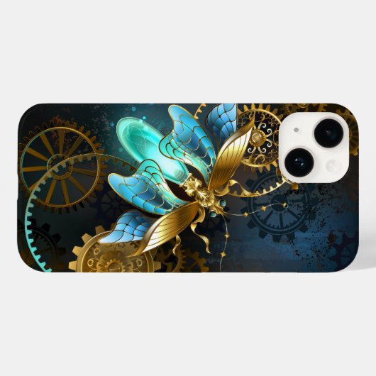 Steampunk Firefly Case-Mate iPhone Hülle (Rückseite (Horizontal))