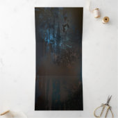 Steampunk Firefly Dreifach Gefaltete Karte (Innenseite)