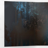 Steampunk Firefly Dreifach Gefaltete Urlaubskarte (Innen Erste Seite)