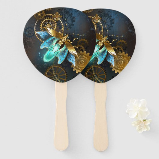 Steampunk Firefly Fächer (Vorne und Hinten)