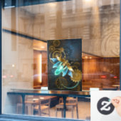 Steampunk Firefly Fensteraufkleber (Café-Fenster)