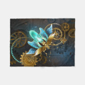 Steampunk Firefly Fleecedecke (Vorderseite (Horizontal))
