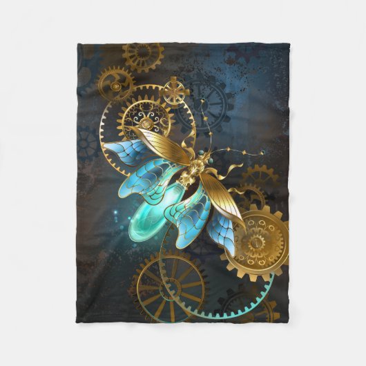 Steampunk Firefly Fleecedecke (Vorderseite)