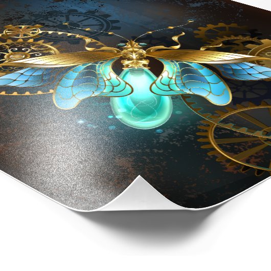 Steampunk Firefly Fotodruck (Ecke)