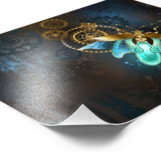 Steampunk Firefly Fotodruck (Ecke)